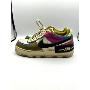 Nike Shoes Air Force 1 Womens 7 Shadow SE Cactus Flower Retro Street‎ Chunky